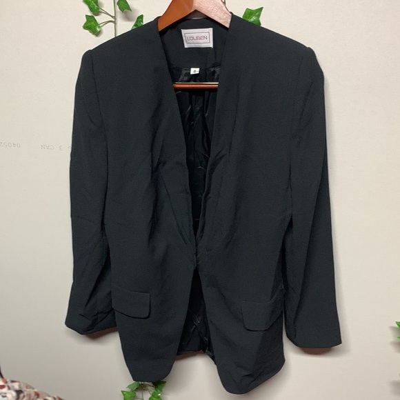 Two Set Business Suit with skirt and blazer - Picture 5 of 5